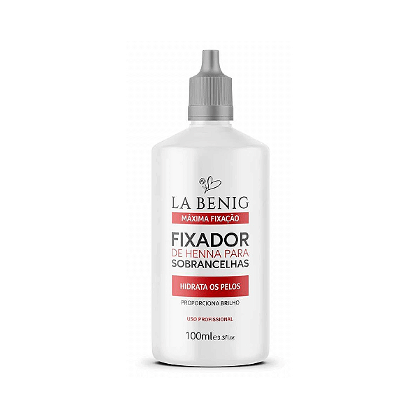Fixador de Henna para Sobrancelhas La Benig 100ml