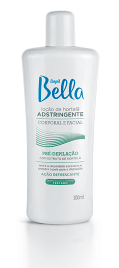 Loção Adstringente de Hortelã 300ml Depil Bella