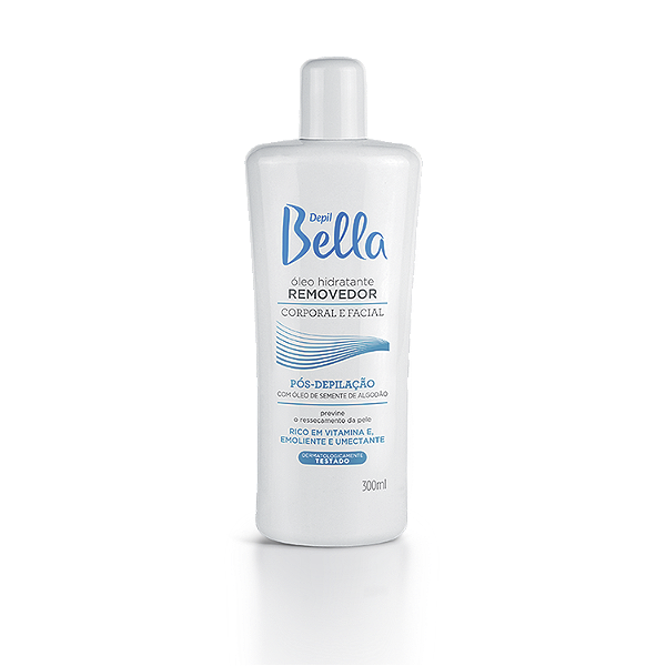 Óleo Removedor Algodão 300ml Depil Bella