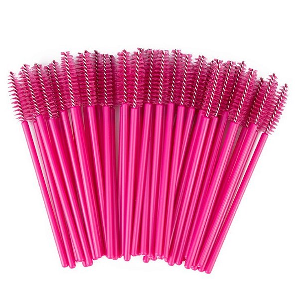 Escovinha de Sobrancelhas Pink 50un
