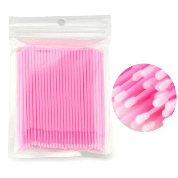 Microbrush Pink 100un