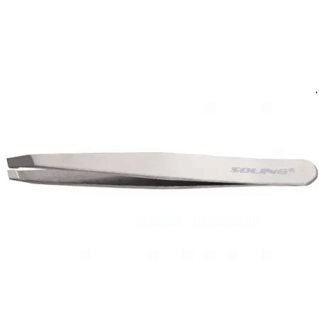 Pinça Soling Ponta Chanfrada Inox 302