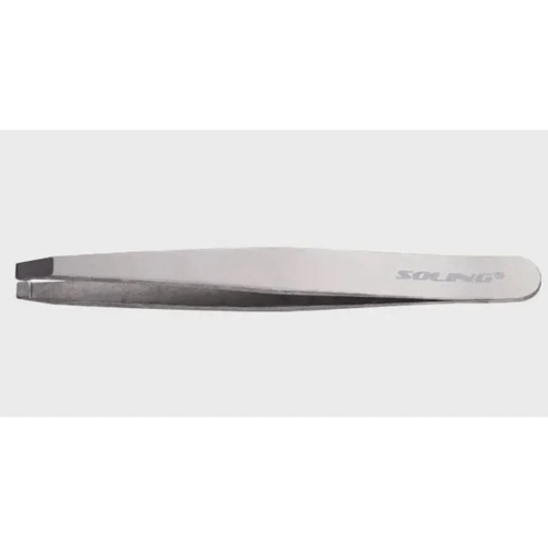 Pinça Soling Ponta Reta Inox 302