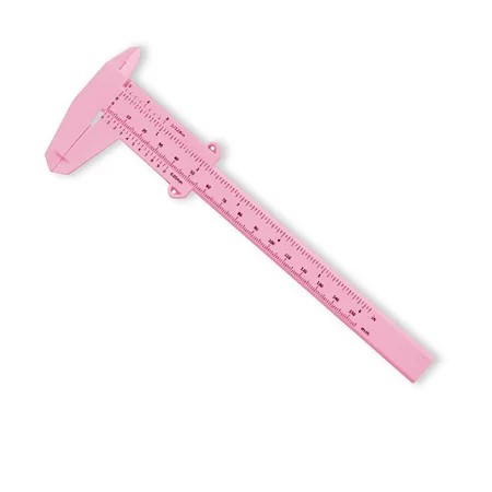 Paquímetro Universal Grande Rosa Claro 15cm