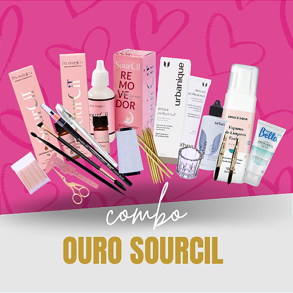 Combo Ouro Sourcil