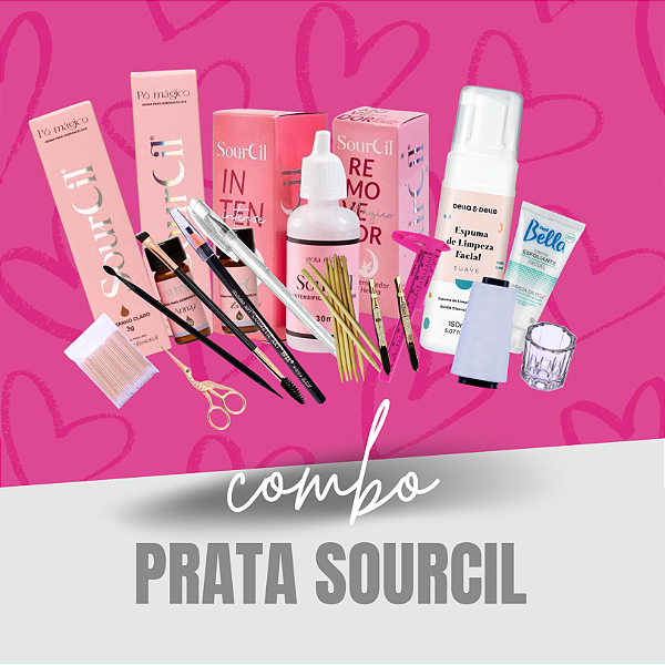 Combo Prata Sourcil
