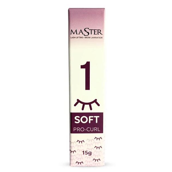 Passo 1 Master Soft Pro-Curl Lash Lifting e Brow Lamination 15g