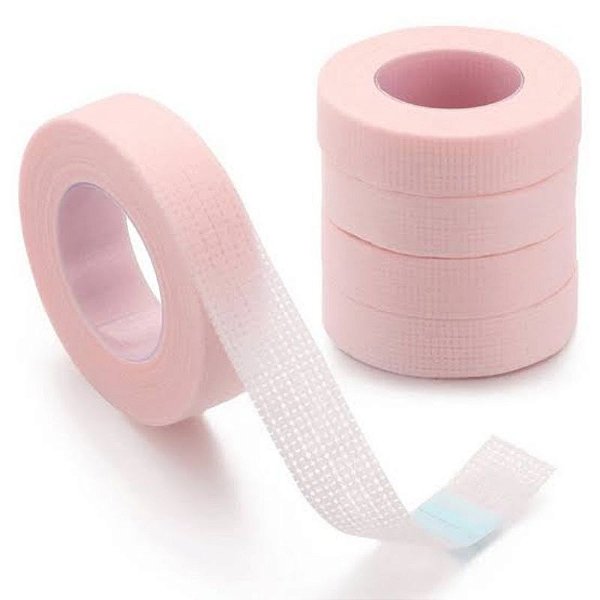 Fita Transpore Rosa para Cílios 9m