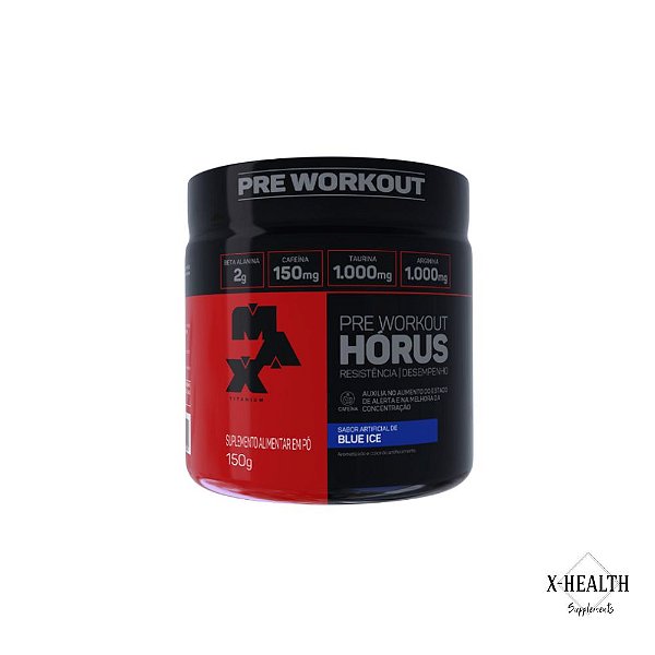 Hórus Pre Workout 150g - Max Titanium