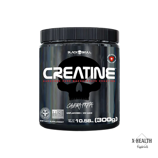 Creatine - Creatina Monohidratada 300g - Black Skull