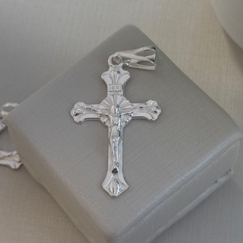 Pingente Crucifixo Cristo Dtls