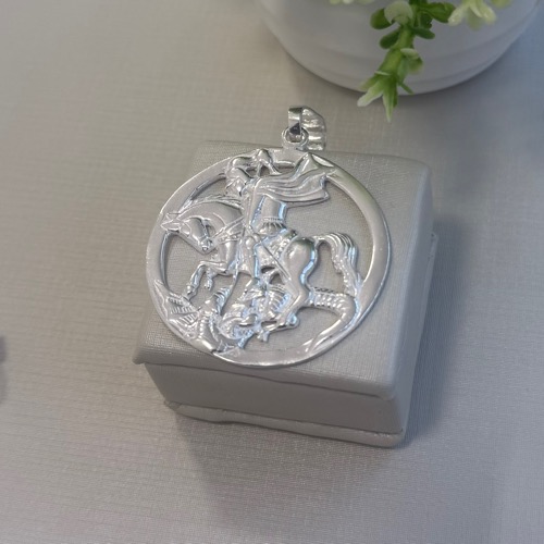 Pingente São Jorge Borda Cheia