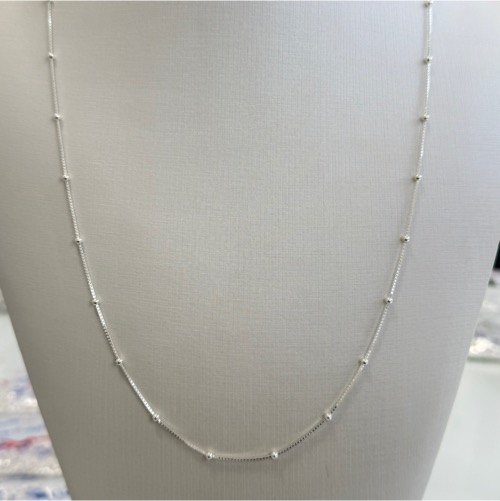 Colar V15 Com Bolinhas 60cm