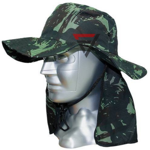 Chapéu Camuflado Exército C/Proteção