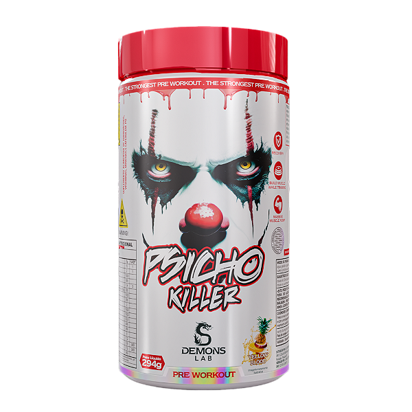PSICHO KILLER FRUTAS VERMELHAS 294G - DEMONS LAB