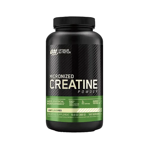 Creatina Powder Micronizada Pura 300g - Optimum Nutrition