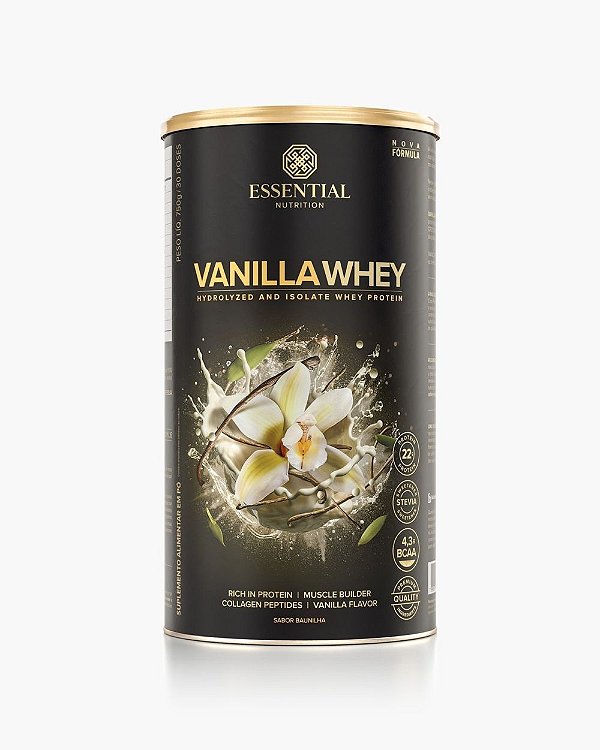 VANILLA WHEY 750G - ESSENTIAL