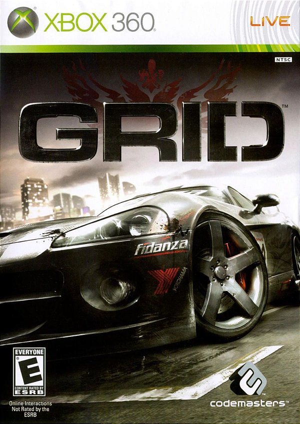 Jogo Grid Xbox 360 - Seminovo