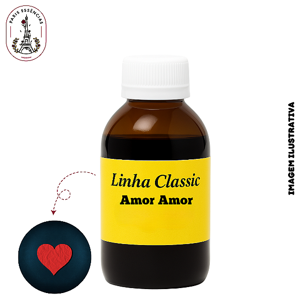Essência Amor Amor Linha Classic (100ml)