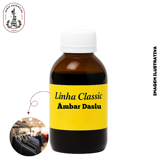 Essência Âmbar Daslo Linha Classic (100ml)