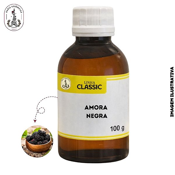 Essência Amora Negra Linha Classic - 100g