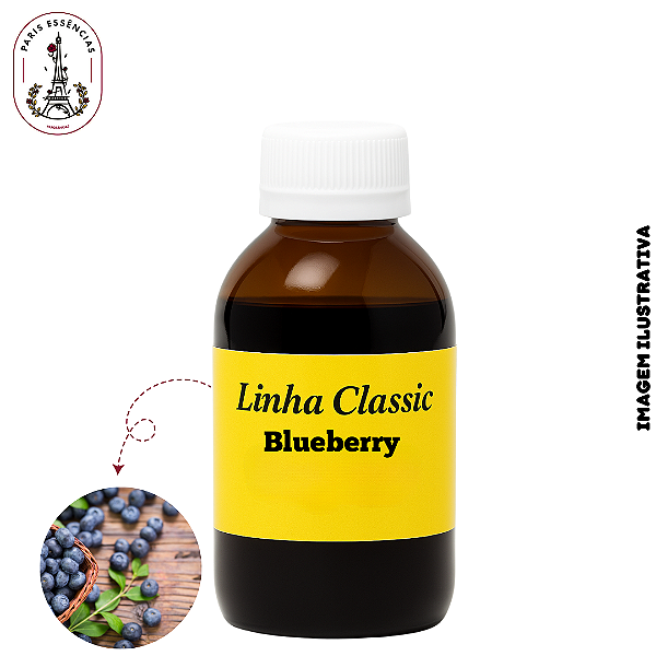 Essência Blueberry Linha Classic (100ml)