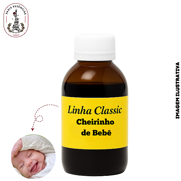Essência Cheirinho de Bebê Linha Classic (100ml)