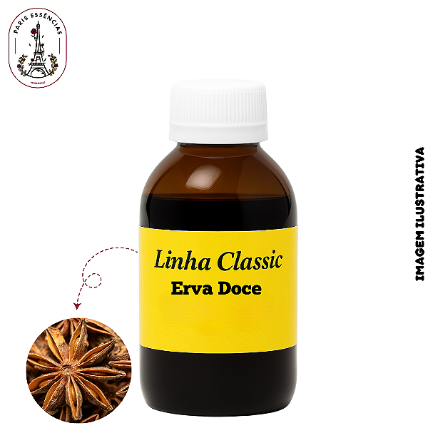 Essência Erva Doce Linha Classic (100ml)