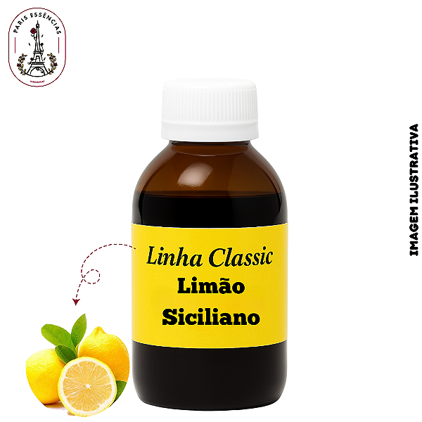 Essência Limão Siciliano Linha Classic (100ml)