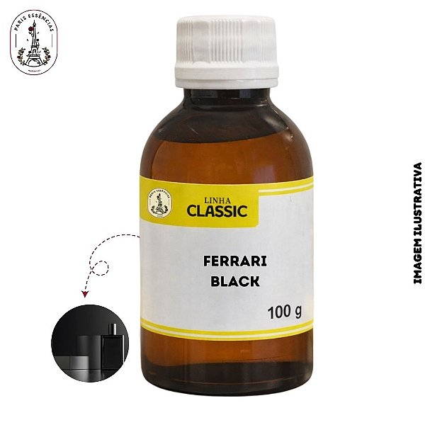 Essência Ferrari Black Linha Classic -100g