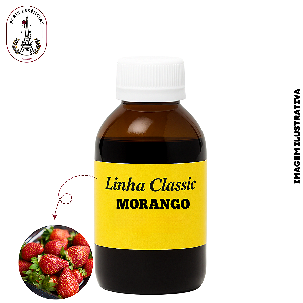 Essência Morango Linha Classic (100ml)