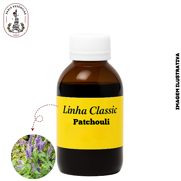 Essência Patchouli Linha Classic (100ml)