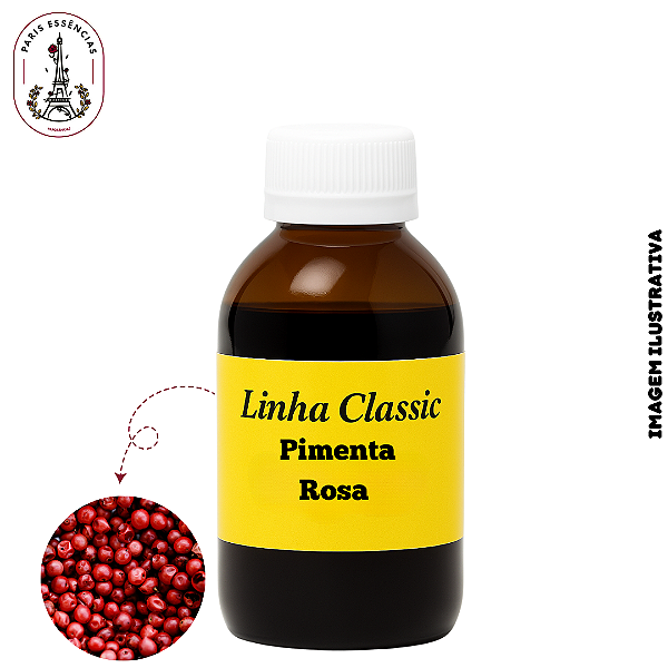 Essência Pimenta Rosa Linha Classic (100ml)