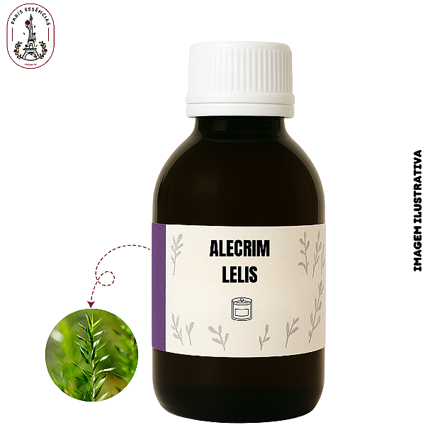 Essência para Vela Alecrim Lelis - 100ml