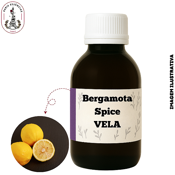 Essência para Vela Bergamota Spice (100ml)