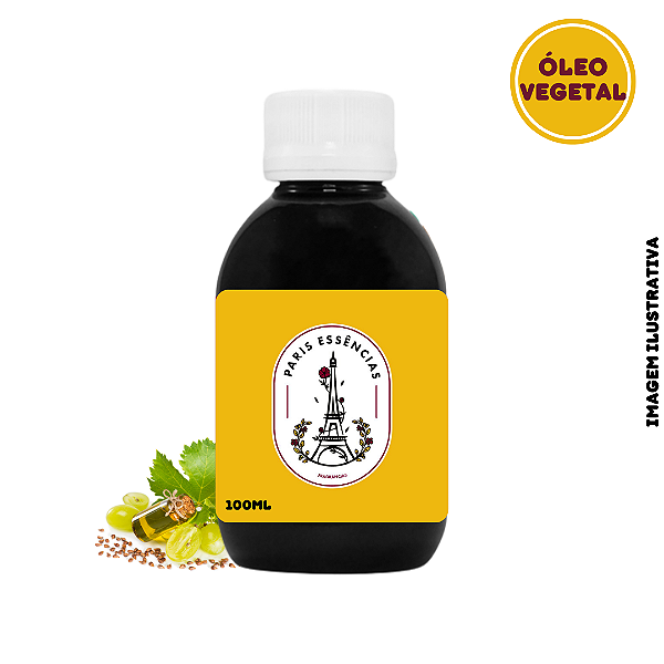 Óleo Vegetal Semente de Uva 100ml - Uso Cosmético