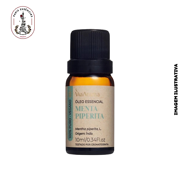 Óleo Essencial Menta Piperita Via Aroma - 10ml