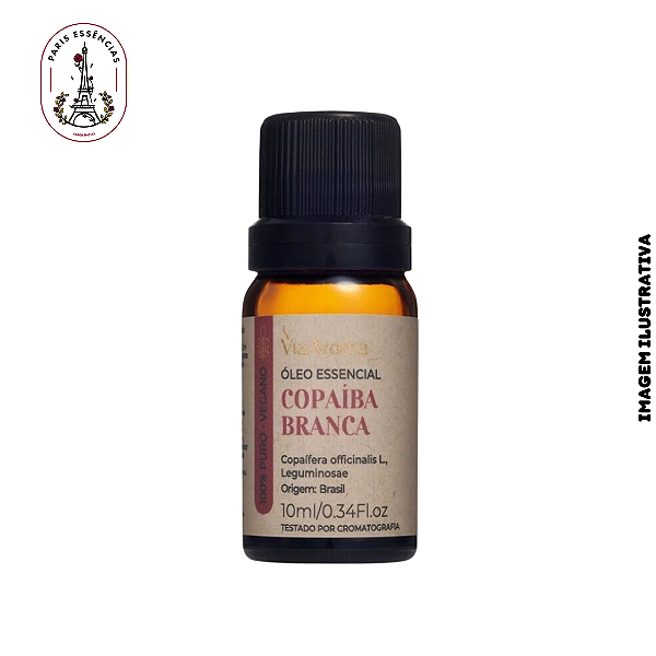 Óleo Essencial Copaíba Branca Via Aroma - 10ml