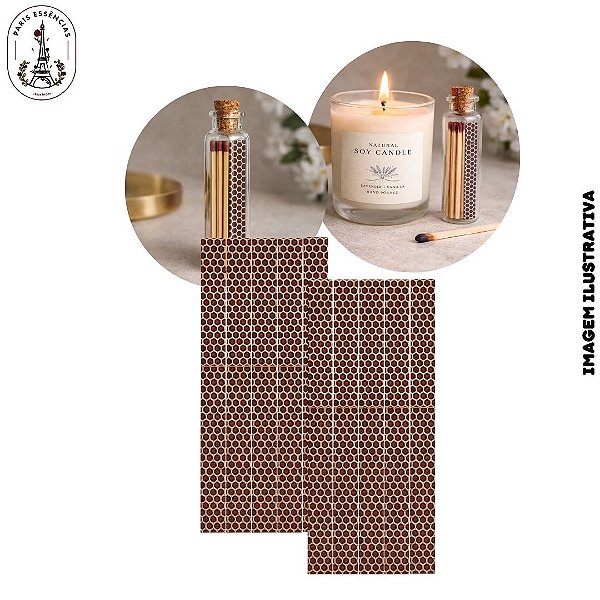 Adesivo Fósforo 5,5x0,8cm - PCT C/10