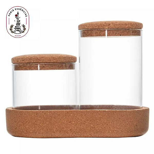 Kit Porta Condimento 300 e 480ML  c/ Bandeja