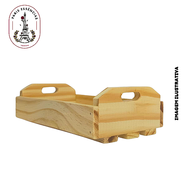 Caixote de Madeira Moranguinho - (un)