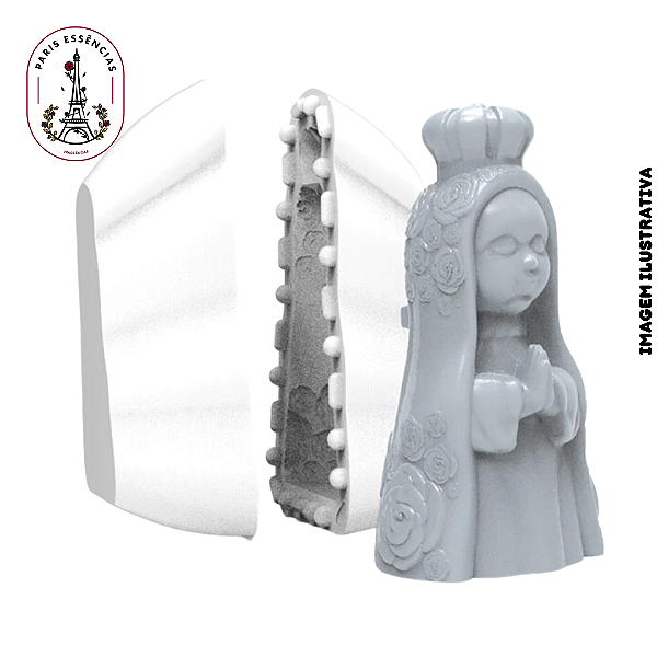 Molde de Silicone Nossa Senhora Orando - (un)