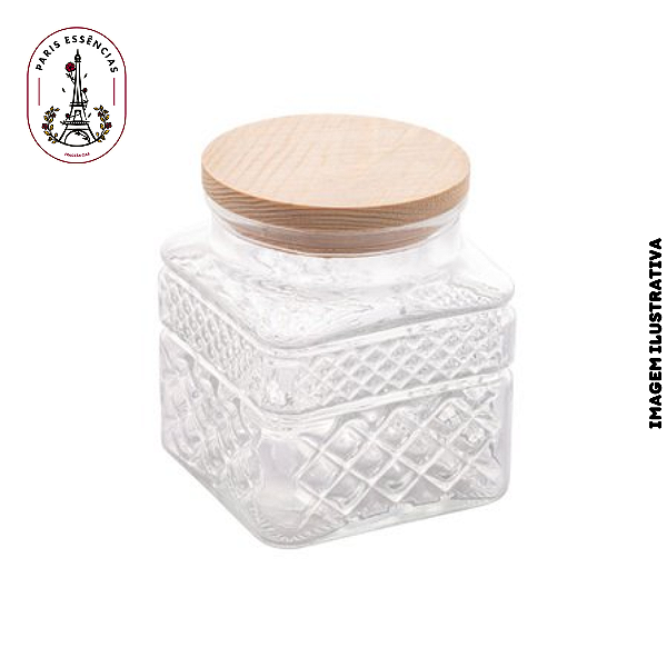 Pote Hermético com Vedação 600ml (un)