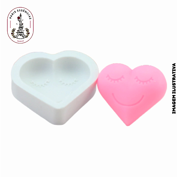 Molde de Silicone Coraçãozinho - (un)