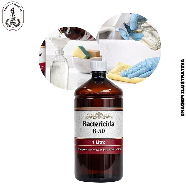 Bactericida Cloreto de Benzalcônio B-50 - 1LT
