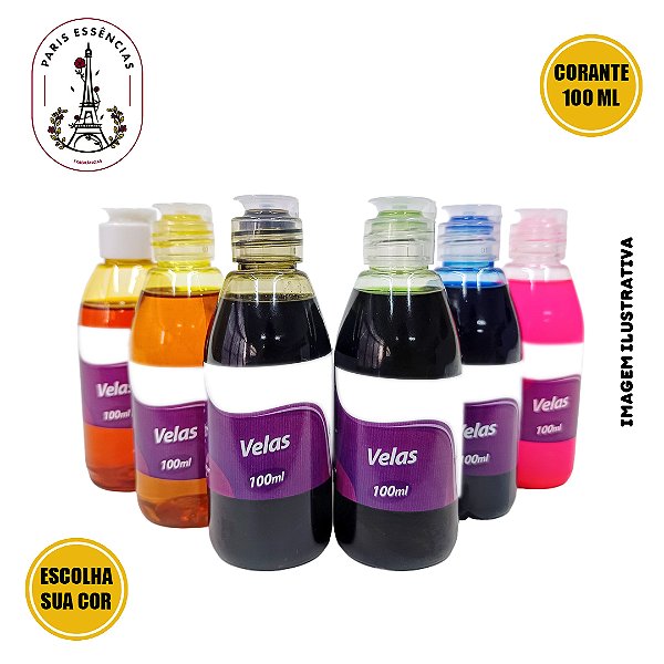 Corante para Vela 100ml (Diversas Cores)