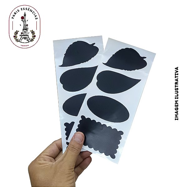 Etiquetas Decorativas 10x21,5cm  (2un)