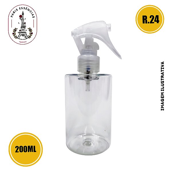Frasco Pet 200ml Cilindrico Reto C/ Gatinho Natural 24/410