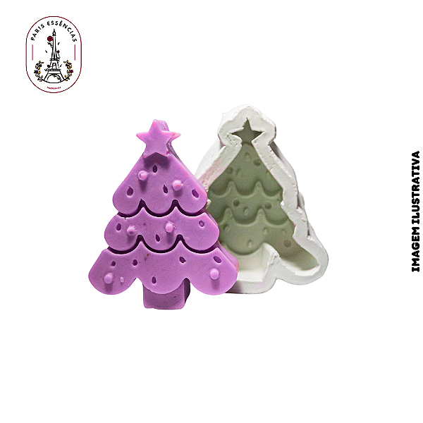 Molde de Silicone Árvore de Natal - (un)