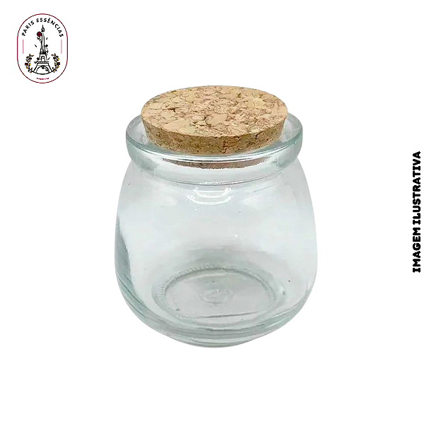 Pote Mini De Bojudo C/ Tampa Rolha 100ml (un)
